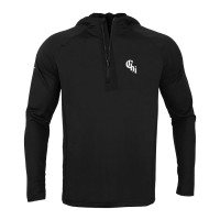 Adult Men's Chicago White Sox Levelwear City Connect Zander Insignia Core Quarter-Zip Pullover Top - Black