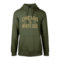 Adult Men's Chicago White Sox Levelwear Podium Line Up Pullover baseball Hoodie - Green