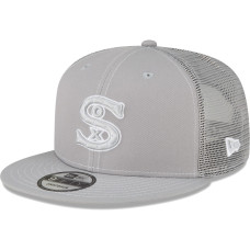 Adult Men's Chicago White Sox New Era 2023 On-Field Batting Practice 9FIFTY Snapback Hat - Gray