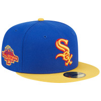 Adult Men's Chicago White Sox New Era Empire 59FIFTY Fitted Hat - Royal/Yellow