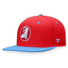 Adult Men's Chicago White Sox Cooperstown Collection Two-Tone Fitted Hat - Red/Light Blue