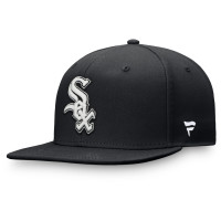 Adult Men's Chicago White Sox Core Adjustable Snapback Hat - Black