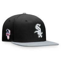 Adult Men's Chicago White Sox Fundamental Two-Tone Snapback Hat - Black/Gray Adult Men's Chicago White Sox Fundamental Two-Tone Snapback Hat - Black/Gray