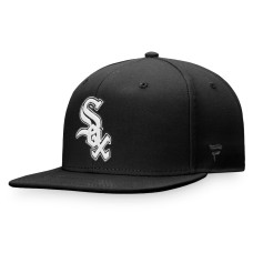 Adult Men's Chicago White Sox Snapback Hat - Black