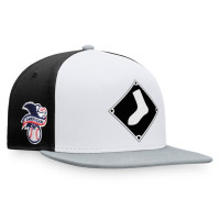 Adult Men's Chicago White Sox Tri-Tone Snapback Hat - White/Gray Adult Men's Chicago White Sox Tri-Tone Snapback Hat - White/Gray