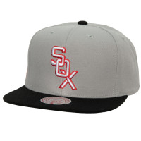 Adult Men's Chicago White Sox Mitchell & Ness Cooperstown Collection Away Snapback Hat - Gray