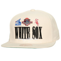 Adult Men's Chicago White Sox Mitchell & Ness Reframe Retro Snapback Hat - Cream