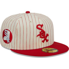 Adult Men's Chicago White Sox New Era Retro Jersey Script 59FIFTY Fitted Hat - White