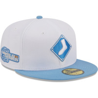 Adult Men's Chicago White Sox New Era Sky 59FIFTY Fitted Hat - White