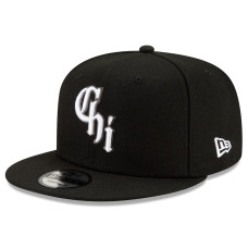 Adult Men's Chicago White Sox New Era 2021 City Connect 9FIFTY Snapback Adjustable Hat - Black