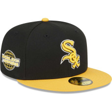 Adult Men's Chicago White Sox New Era 59FIFTY Fitted Hat - Black/Gold