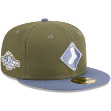Adult Men's Chicago White Sox New Era 59FIFTY Fitted Hat - Olive/Blue