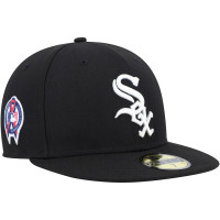 Adult Men's Chicago White Sox New Era 9/11 Memorial Side Patch 59FIFTY Fitted Hat - Black