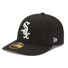 Adult Men's Chicago White Sox New Era Authentic Collection On Field Low Profile Game 59FIFTY Fitted Hat - Black