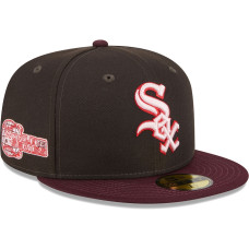 Adult Men's Chicago White Sox New Era Chocolate Strawberry 59FIFTY Fitted Hat - Brown/Maroon