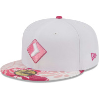 Adult Men's Chicago White Sox New Era Flamingo 59FIFTY Fitted Hat - White/Pink