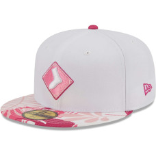 Adult Men's Chicago White Sox New Era Flamingo 59FIFTY Fitted Hat - White/Pink