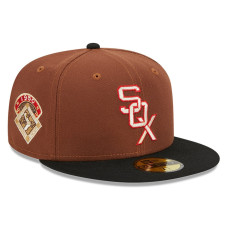 Adult Men's Chicago White Sox New Era Harvest 1950 All-Star Game 59FIFTY Fitted Hat - Brown