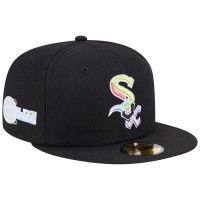 Adult Men's Chicago White Sox New Era Multi-Color Pack 59FIFTY Fitted Hat - Black