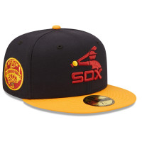 Adult Men's Chicago White Sox New Era Primary Logo 59FIFTY Fitted Hat - Navy/Gold