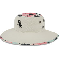 Adult Men's Chicago White Sox New Era Retro Beachin' Bucket Hat - Natural