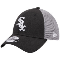 Adult Men's Chicago White Sox New Era Shadow Neo 39THIRTY Flex Hat - Black