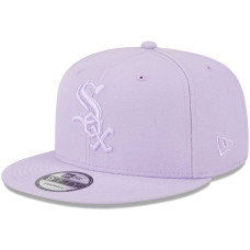 Adult Men's Chicago White Sox New Era Spring Color Basic 9FIFTY Snapback Hat - Lavender
