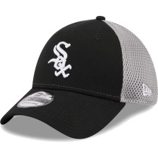 Adult Men's Chicago White Sox New Era Team Neo 39THIRTY Flex Hat - Black