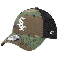 Adult Men's Chicago White Sox New Era Team Neo 39THIRTY Flex Hat - Camo