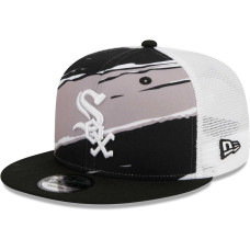 Adult Men's Chicago White Sox New Era Tear Trucker 9FIFTY Snapback Hat - Black