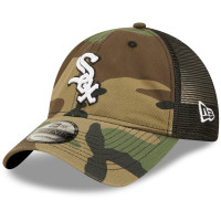 Adult Men's Chicago White Sox New Era Trucker 9TWENTY Snapback Hat - Camo