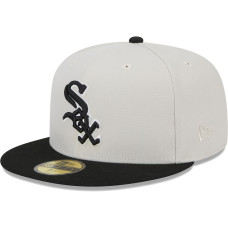 Adult Men's Chicago White Sox New Era World Class Back Patch 59FIFTY Fitted Hat - Gray/Black