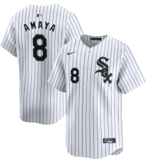Youth Chicago White Sox Jacob Amaya #8 White Home Limited Jersey