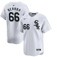 Youth Chicago White Sox Prelander Berroa #66 White Home Limited Jersey