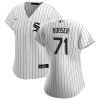 Women's Chicago White Sox Cam Booser #71 White Home Replica Jersey