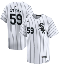 Youth Chicago White Sox Sean Burke #59 White Home Limited Jersey