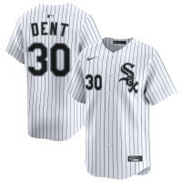 Men's Chicago White Sox Bucky Dent #30 White Home Limited Retired Player Jersey