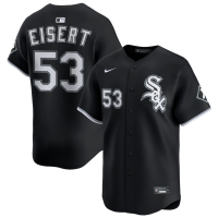 Men's Chicago White Sox Brandon Eisert #53 Black Alternate Limited Jersey