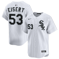 Men's Chicago White Sox Brandon Eisert #53 White Home Limited Jersey