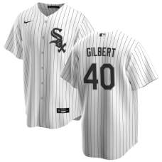 Youth Chicago White Sox Tyler Gilbert #40 White Home Replica Jersey