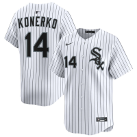 Men's Chicago White Sox Paul Konerko #14 White Home Limited Retired Player Jersey