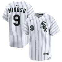 Men's Chicago White Sox Minnie Minoso #9 White Home Limited Retired Player Jersey
