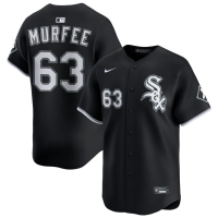 Men's Chicago White Sox Penn Murfee #63 Black Alternate Limited Jersey