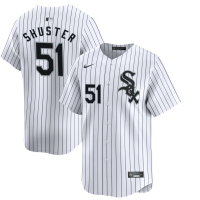 Youth Chicago White Sox Jared Shuster #51 White Home Limited Jersey
