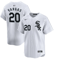 Youth Chicago White Sox Miguel Vargas #20 White Home Limited Jersey