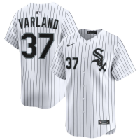 Men's Chicago White Sox Gus Varland #37 White Home Limited Jersey