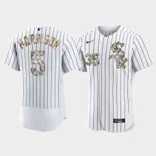 Chicago White Sox Josh Harrison Men White Jersey - Diamond Edition