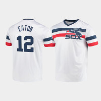 Adam Eaton Chicago White Sox White Cooperstown Collection V-Neck Jersey