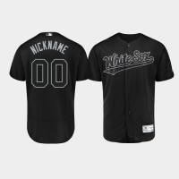 Men Chicago White Sox Authentic #00 Custom 2019 Players' Weekend Black Nickname Jersey