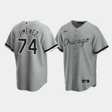 Chicago White Sox Eloy Jimenez Men Gray Alternate Replica Jersey